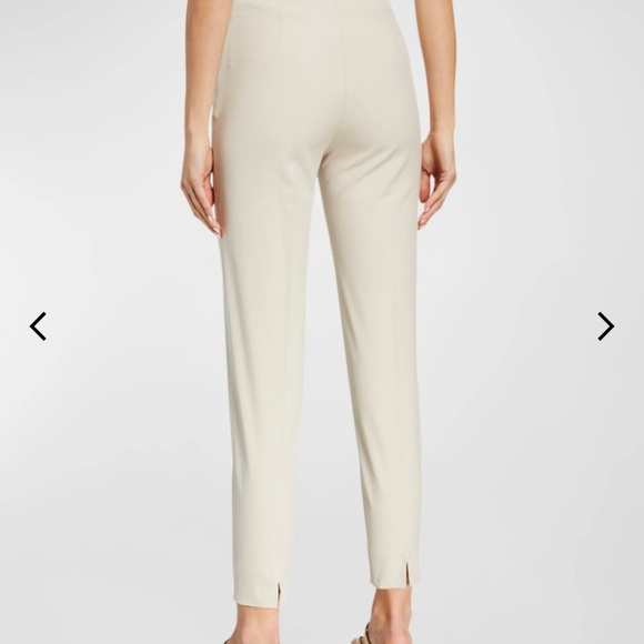 Piazza Sempione Audrey Straight Leg Pants Brown / Beige Size 42 Italian - Picture 2 of 16